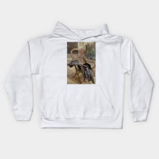 Study for Modern Art by Carl Larsson Kids Hoodie